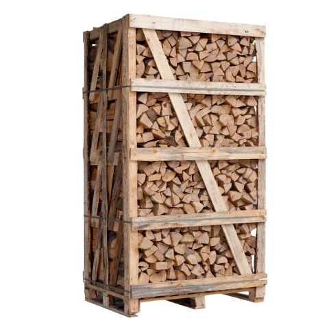 Hele pallet berk brandhout droog 25cm.